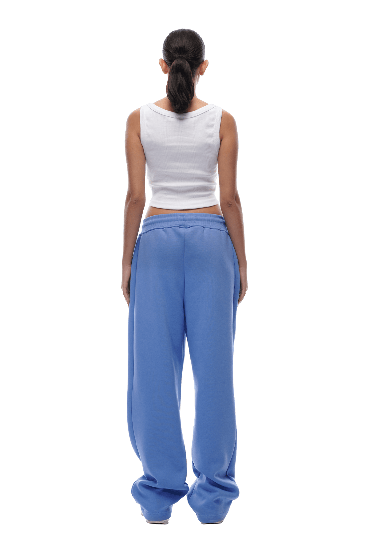 OPEN LEG JOGGER PERSIAN BLUE