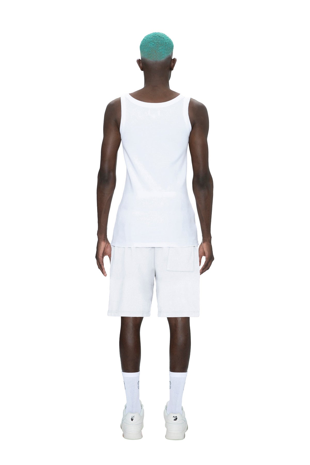SWEATSHORTS WHITE
