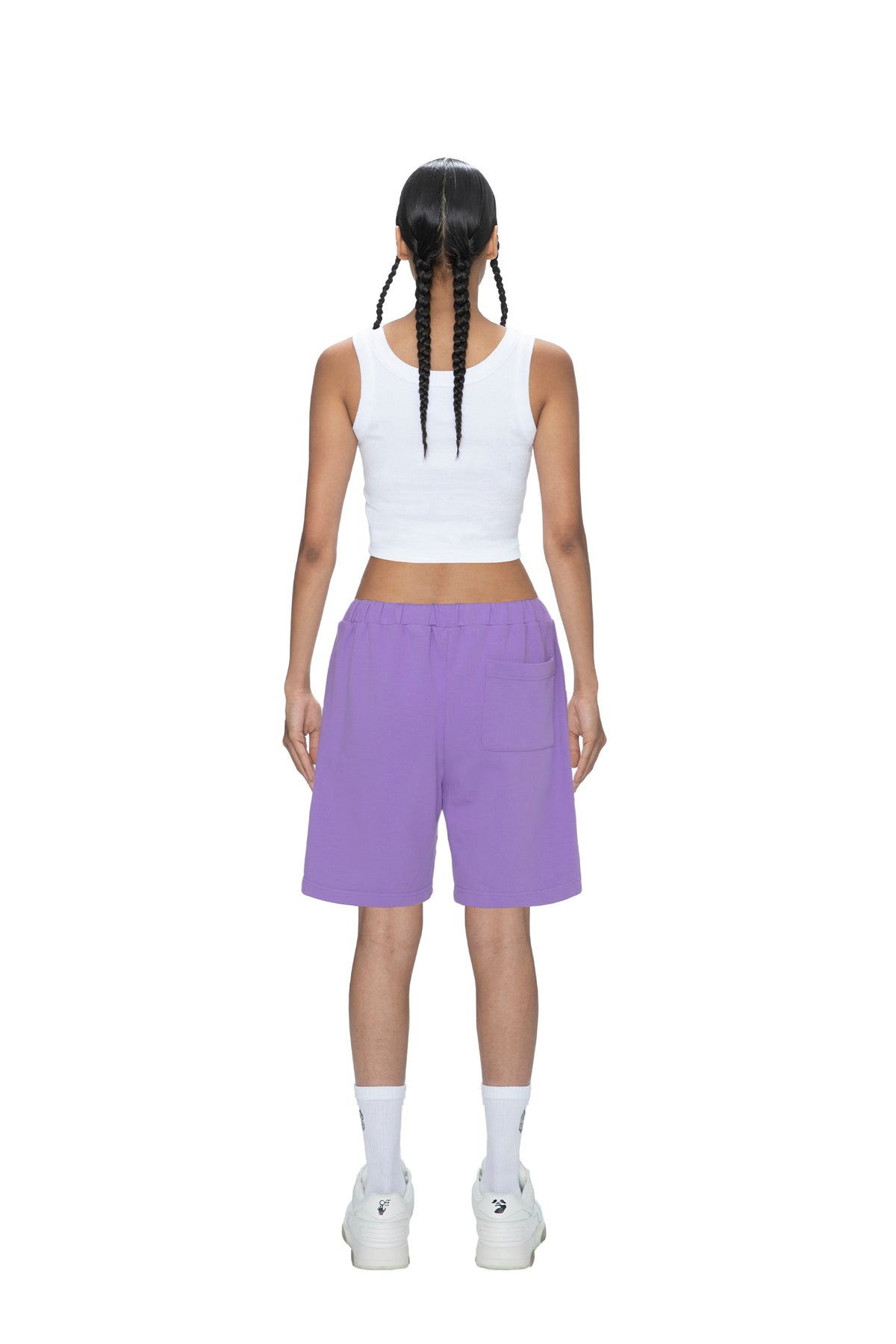 SWEATSHORTS LILAC