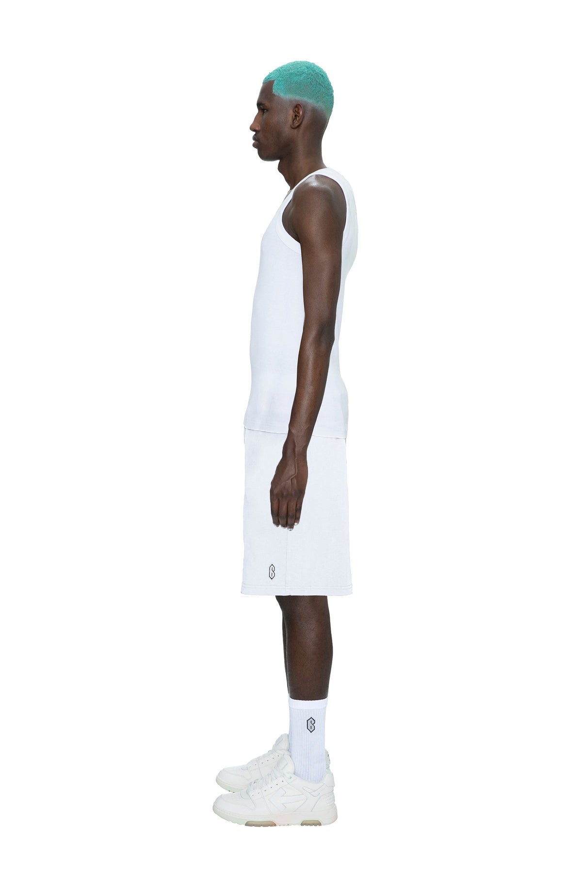 SWEATSHORTS WHITE