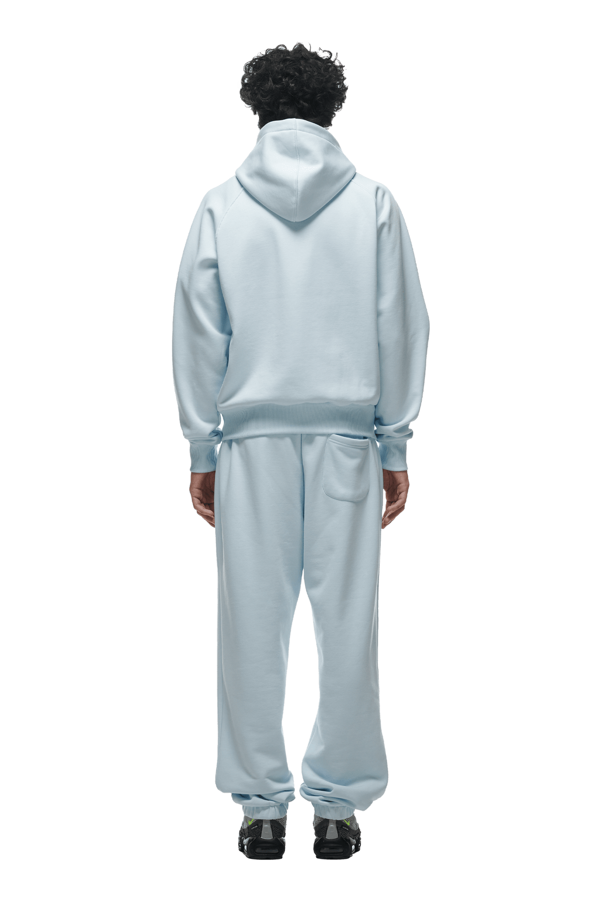 ZIP HOODIE ICE BLUE
